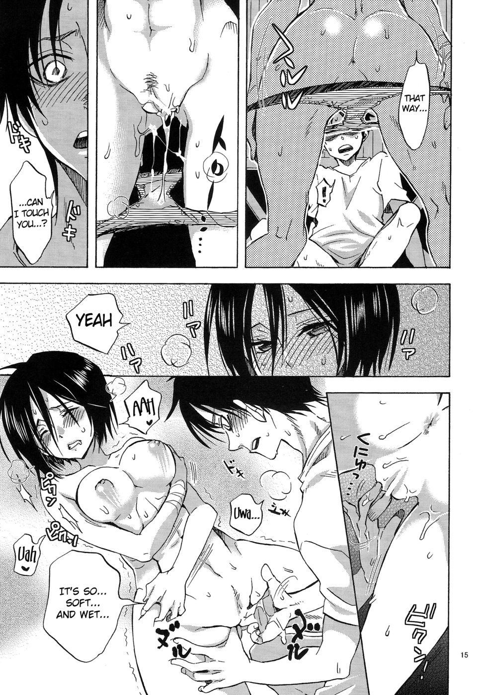 Hentai Manga Comic-Baby-Making Practice with Eren-Read-14